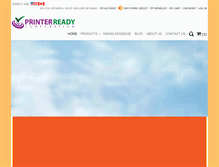 Tablet Screenshot of printerready.com